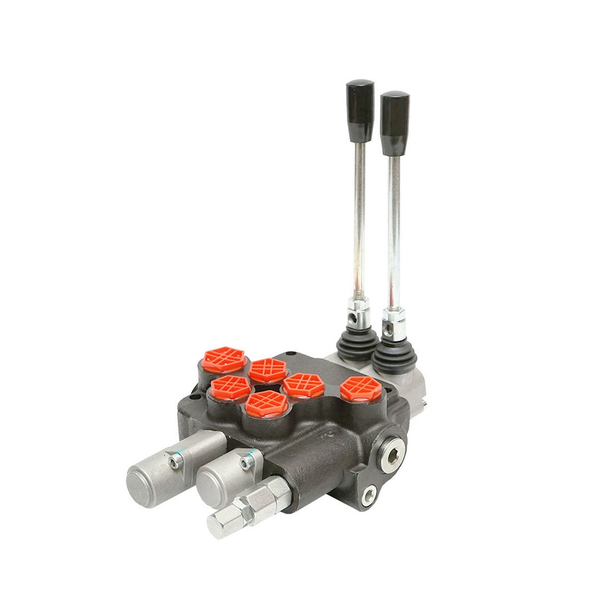Hydraulický rozvádzač s 2 pákami, 80l/min Breckner Germany