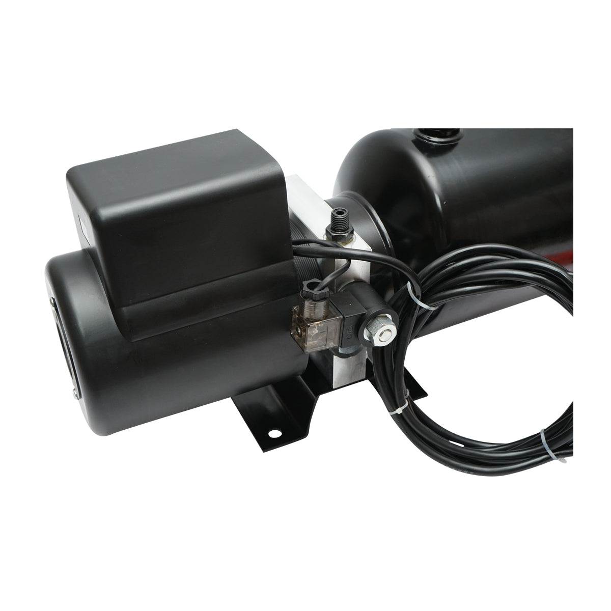 Hydraulické vyklápacie čerpadlo 12V, 2,2kW, 150bar, s kovovou nádržou 10l a diaľkovým ovládaním