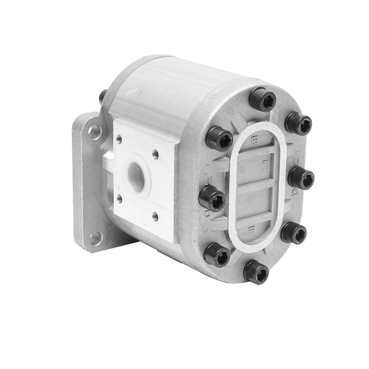 Hydraulické zubové čerpadlo H14/4-01 SF 250bar 60l/min s ventilom pre lesný traktor Breckner Germany