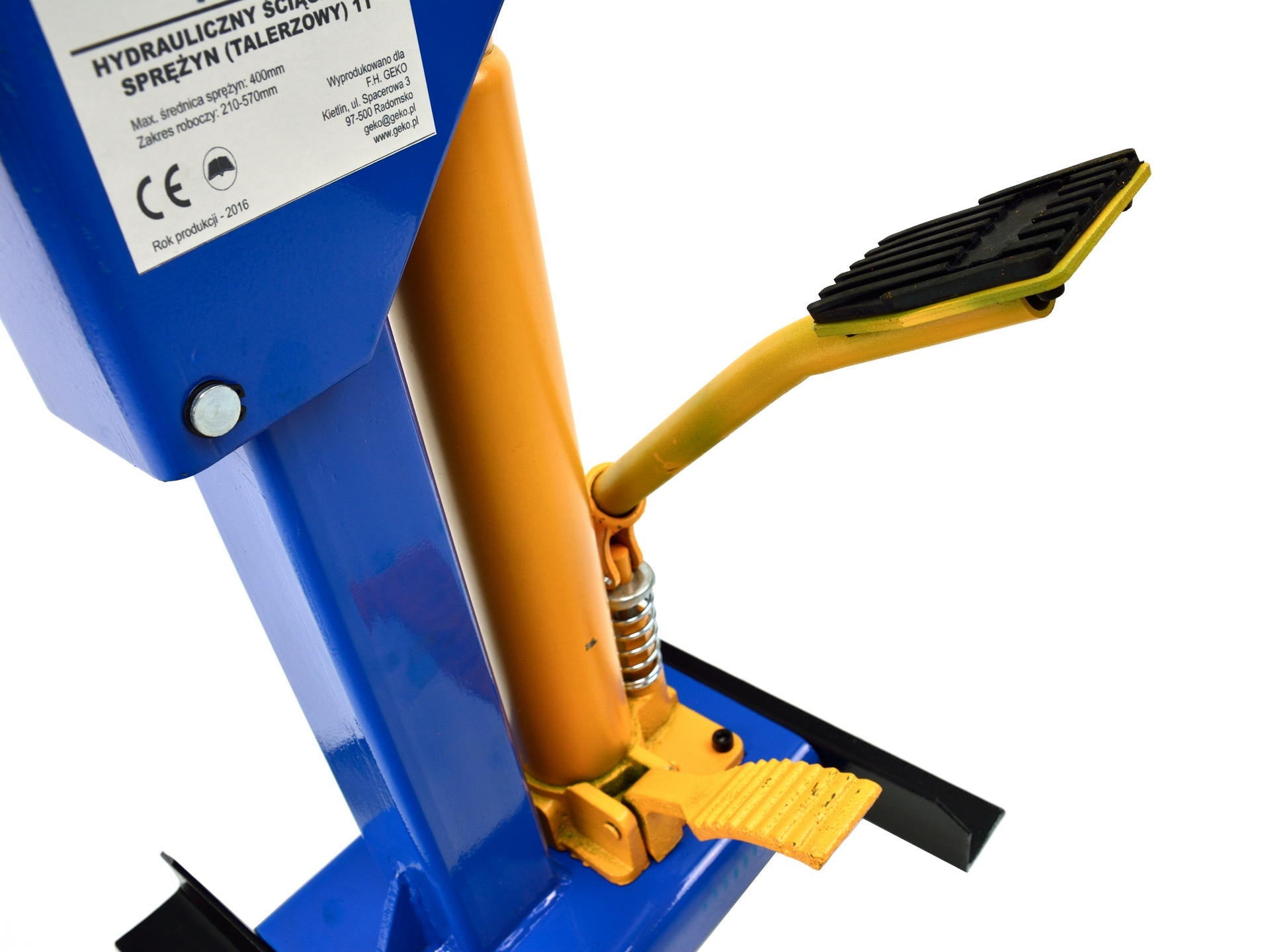 Hydraulický sťahovák na pružiny - tanierový 1t