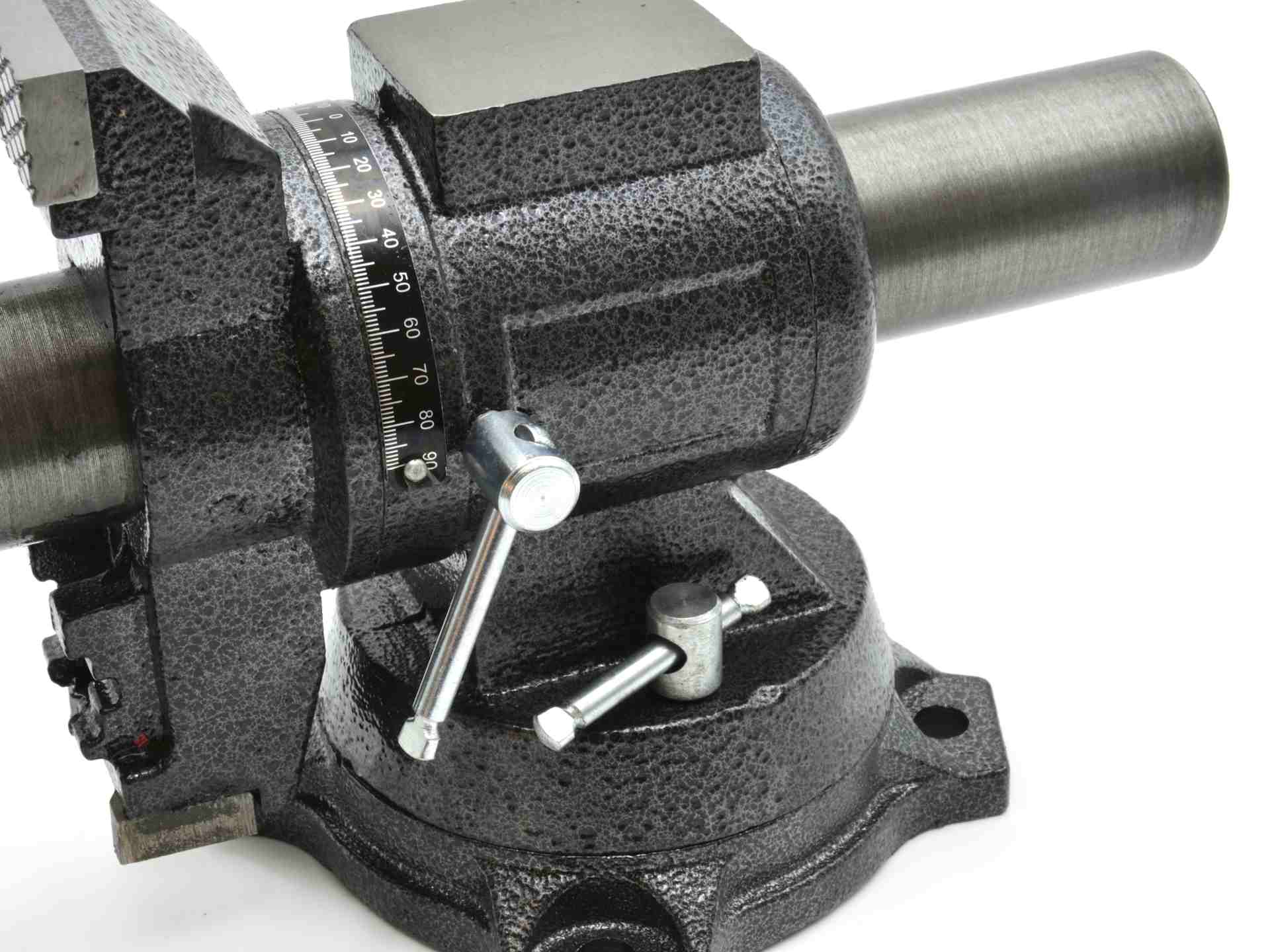 Multifunkčný otočný stolový zverák 125mm