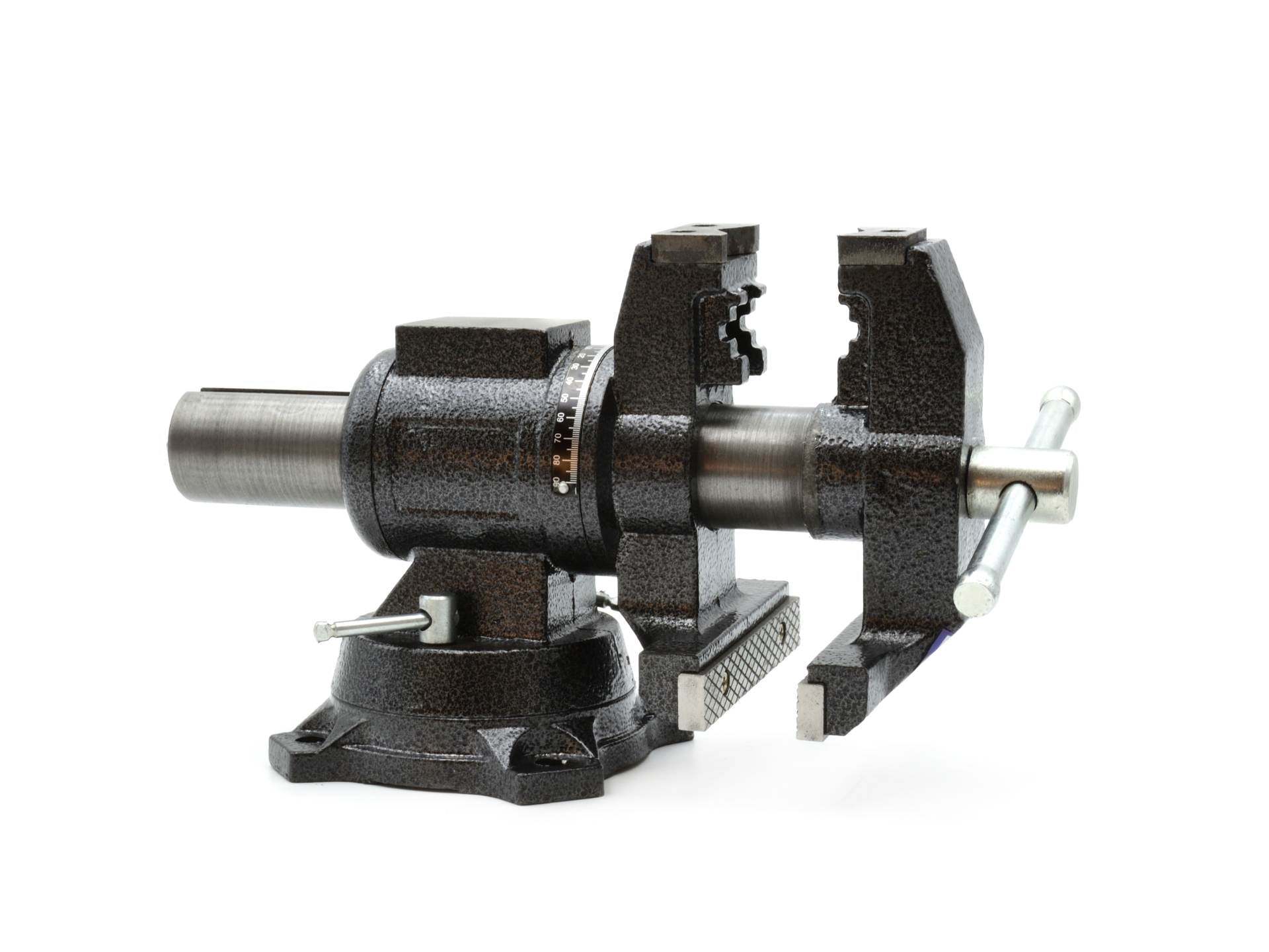 Multifunkčný otočný stolový zverák 125mm