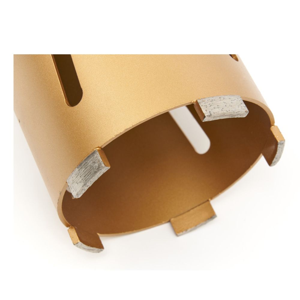 Sada diamantových vykružovacích korunkových vrtákov, 9ks, 38, 52, 117mm HBM