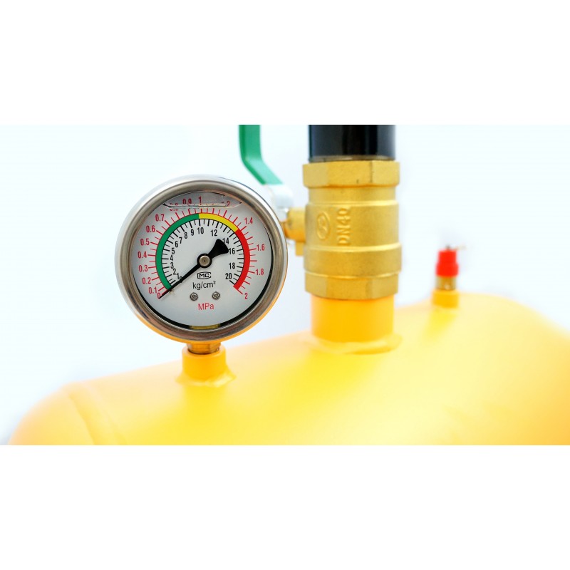 Vzduchová expanzná nádoba, vzduchové delo 19l