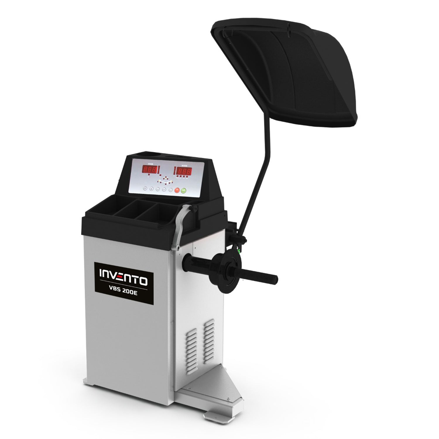 Poloautomatická vyvažovačka kolies pre osobné automobily 24" INVENTO VBS 200E