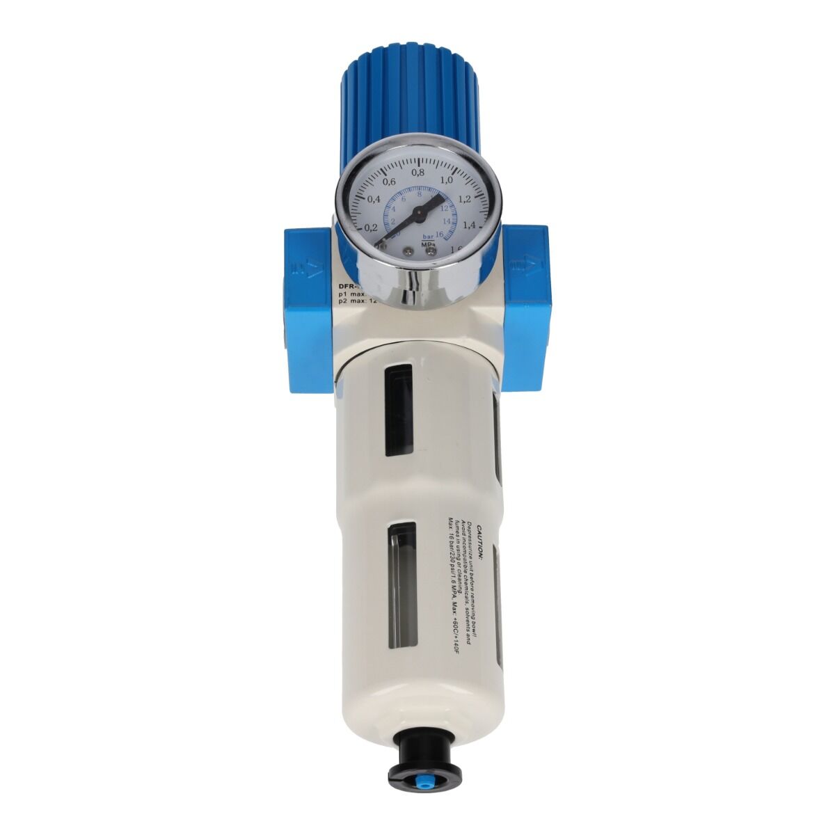 Vzduchový filter s regulátorom tlaku 1/2 pro midi