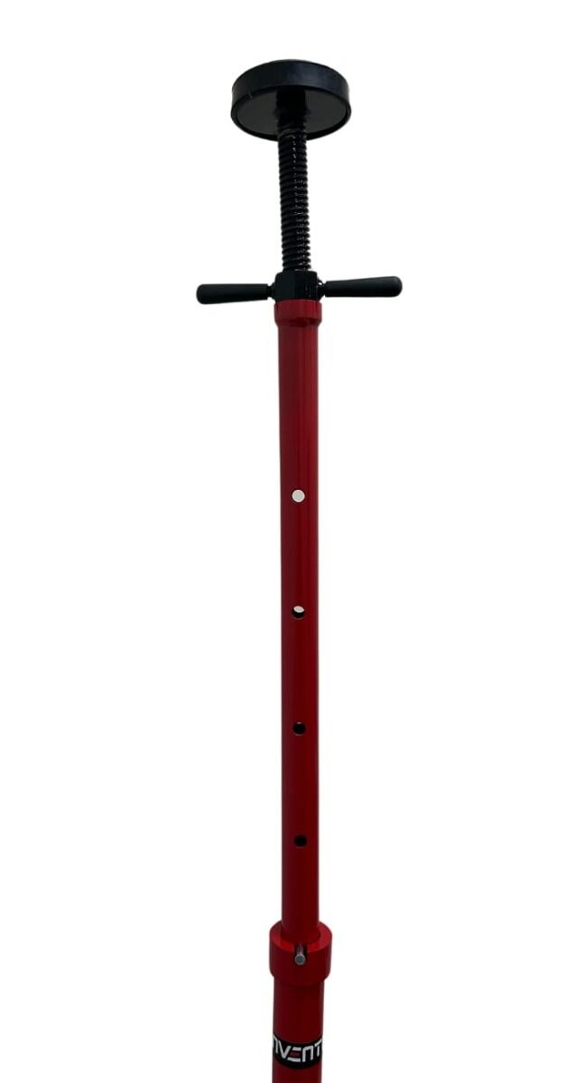 Nastaviteľná vysoká podpera skrutkového zdviháka s kolieskami 750kg