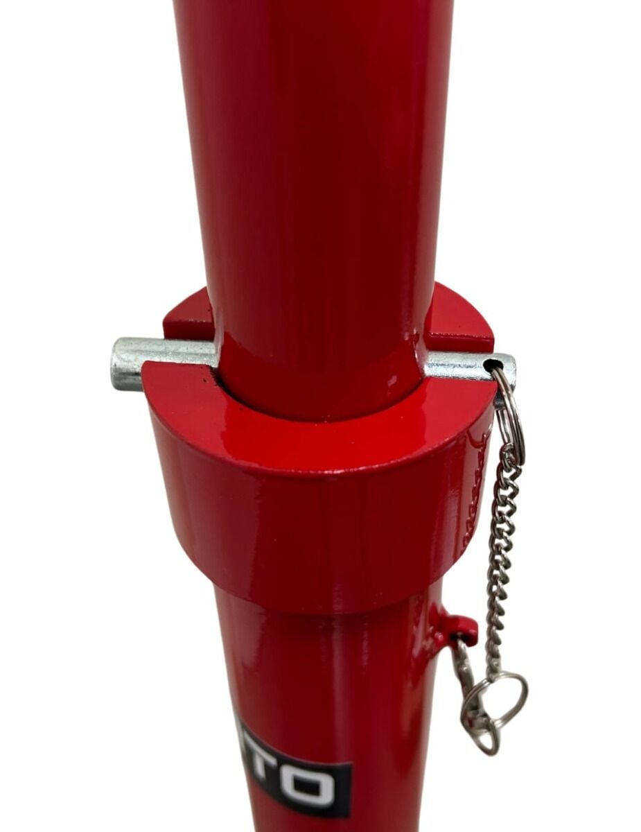 Nastaviteľná vysoká podpera skrutkového zdviháka s kolieskami 750kg