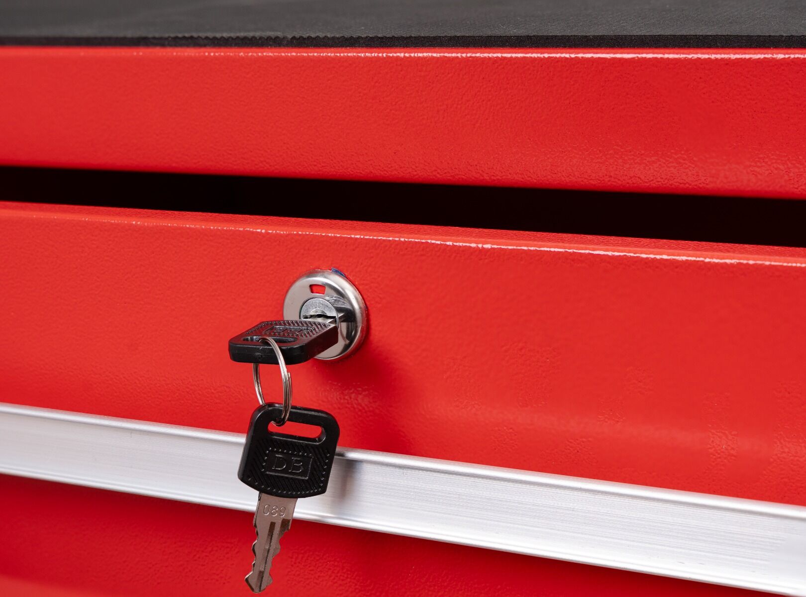 Dielenský vozík - skrinka na náradie červená premium, 73 × 63 × 40cm Invento