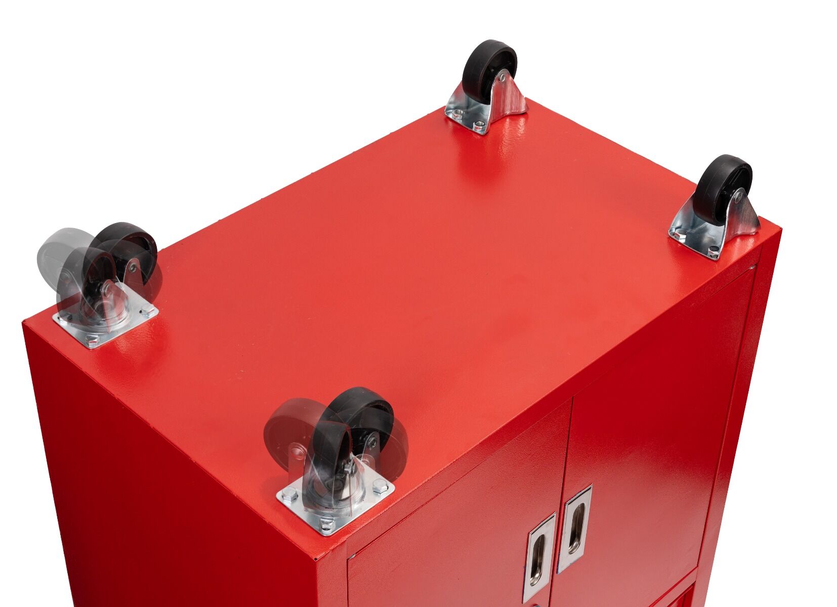 Dielenský vozík - skrinka na náradie červená premium, 73 × 63 × 40cm Invento