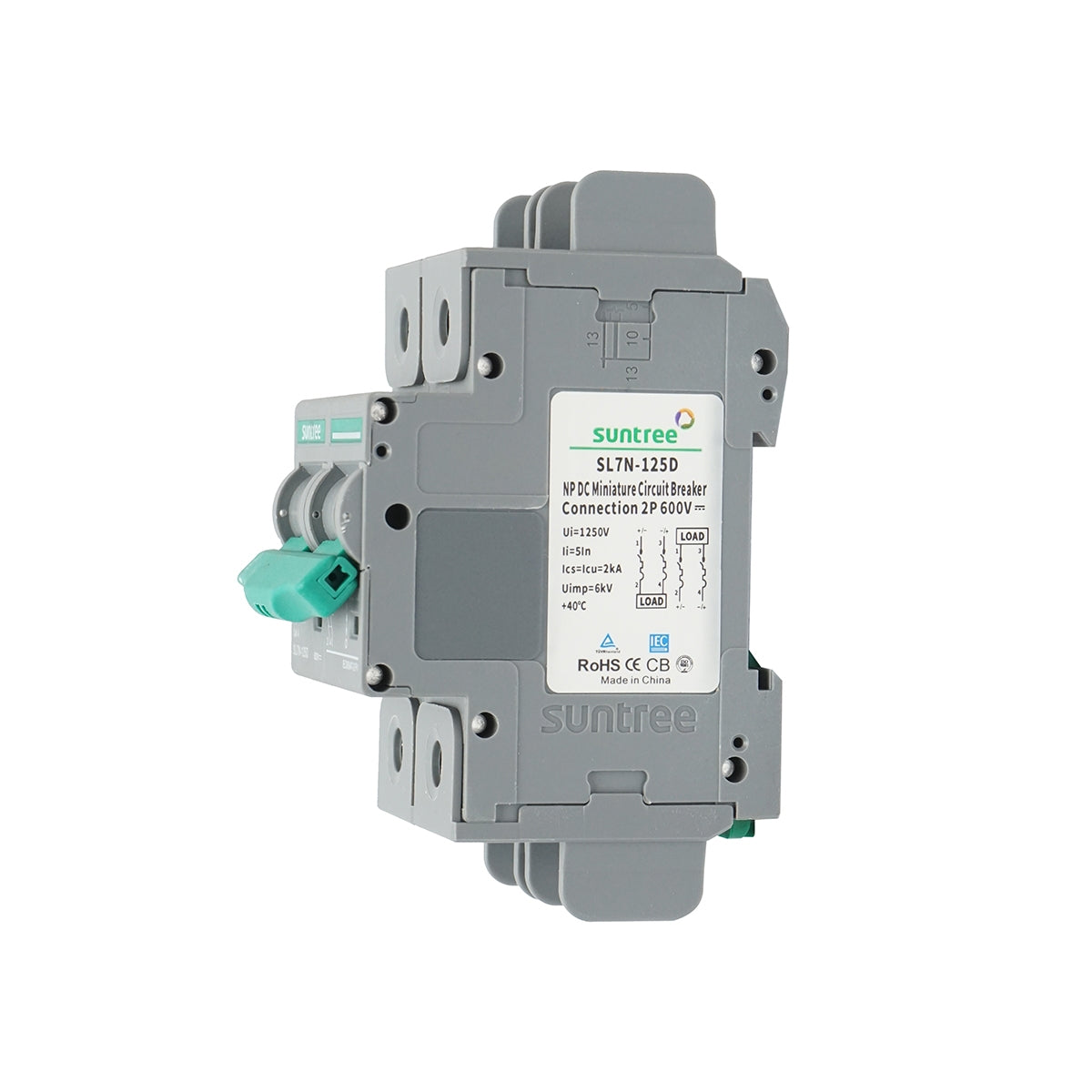Istič 2P 100A 600V AC Suntree