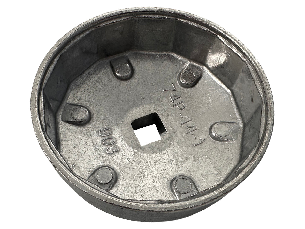 Kľúč na olejový filter 74mm, 14-hranný, Gebo Tools