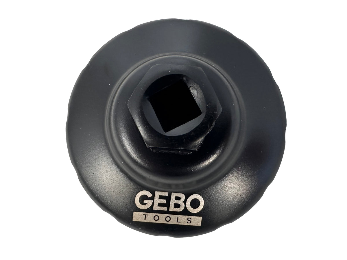 Kľúč na olejový filter, 76mm, 12-hran, Gebo Tools