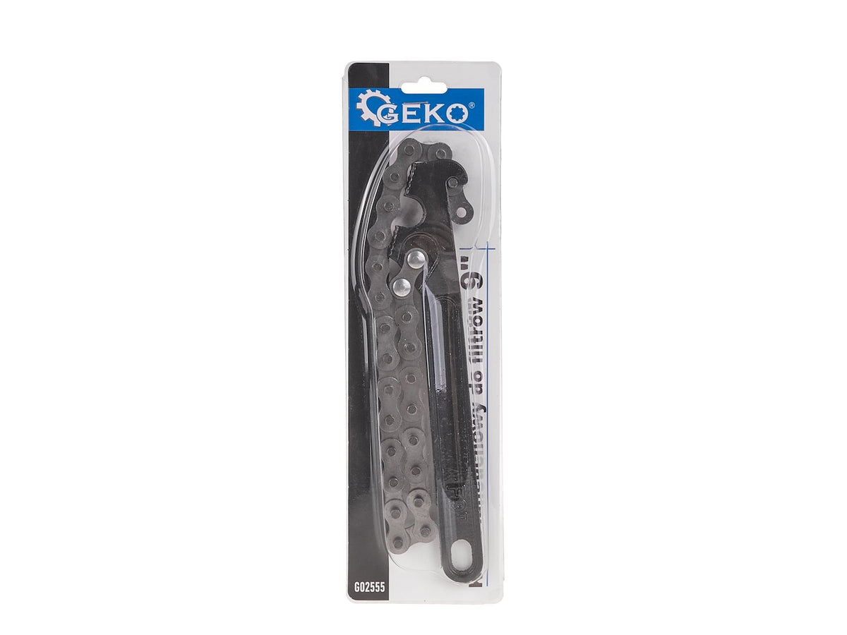 Kľúč na olejový filter, reťazový 9'' Geko