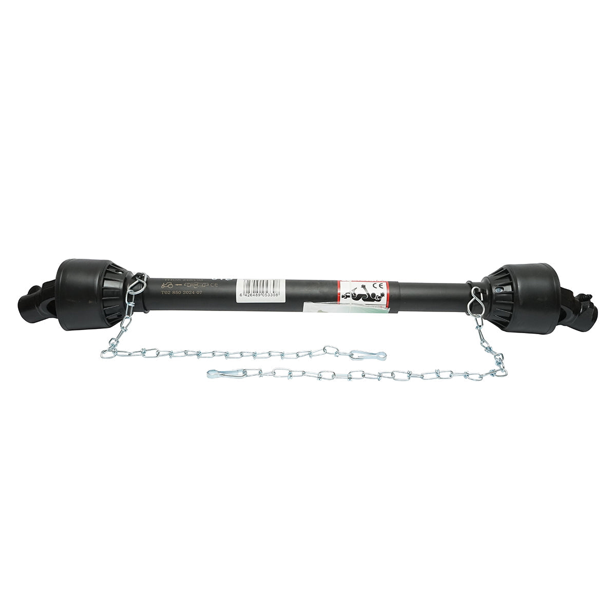 Kĺbový hriadeľ, kardanový 850mm T2 kríž 23,8x61,3 (trojuholníková rúra) 1 3/8'' Z=6