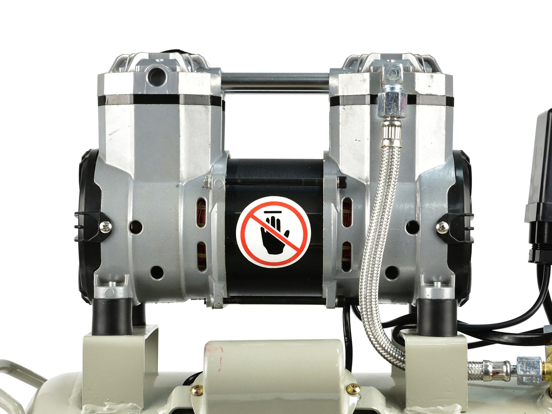 Bezolejový vzduchový kompresor 980W, 24l Geko