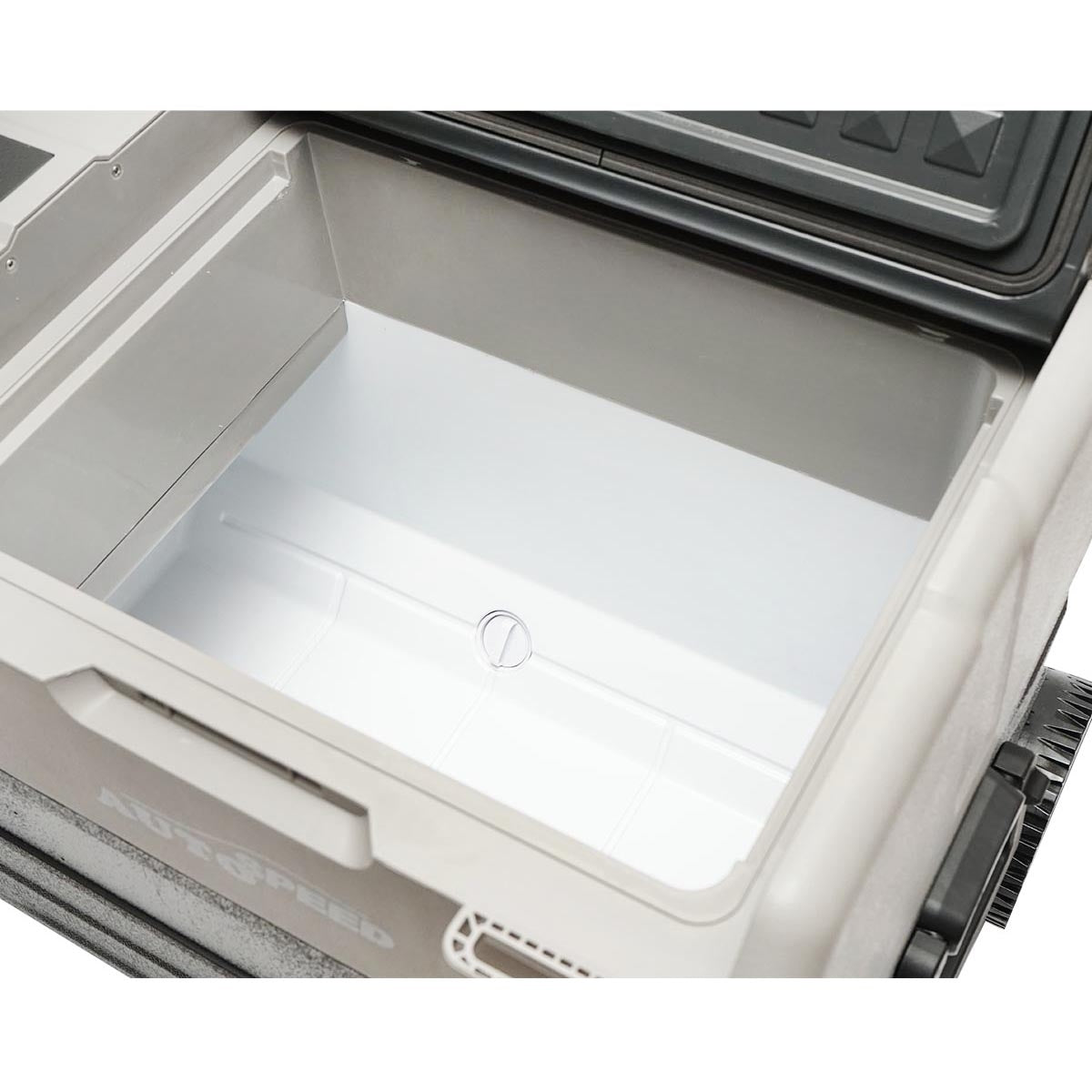 Kompresorová autochladnička s kolieskami, objem 42l, 12-24-220V, 60W