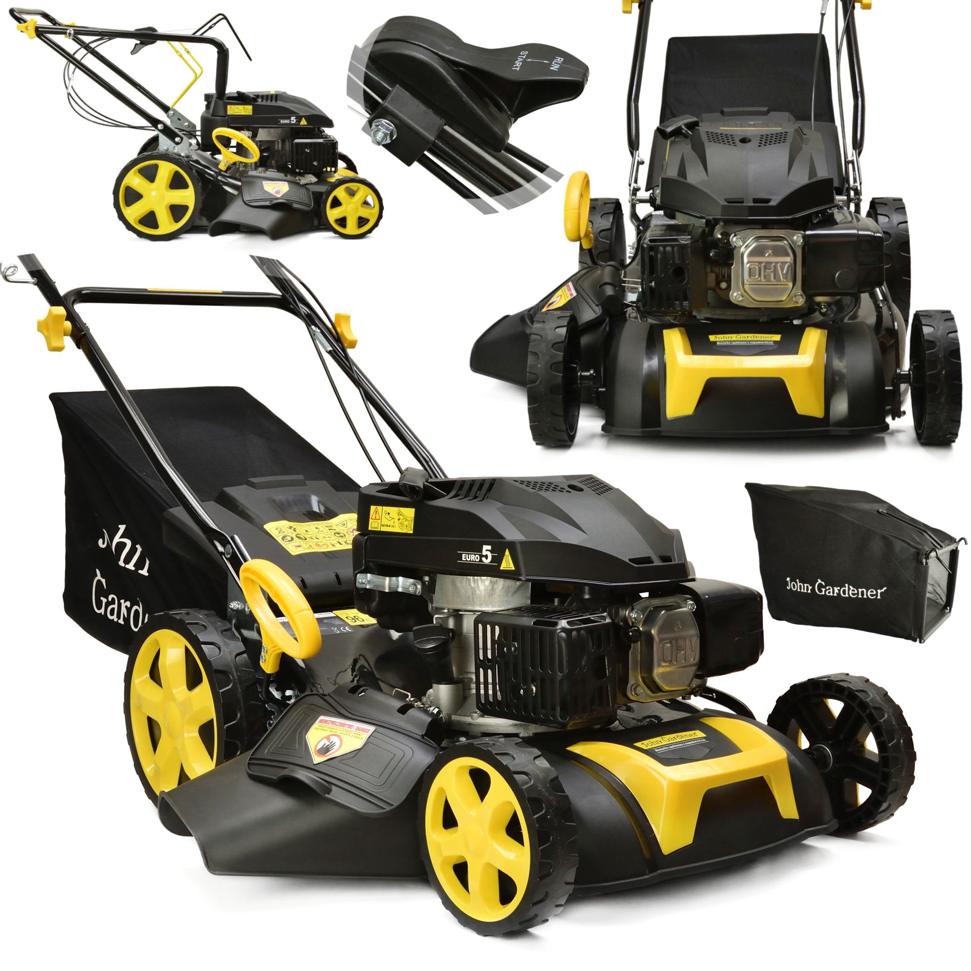 Benzínová kosačka na trávu 2,7kW, 46cm