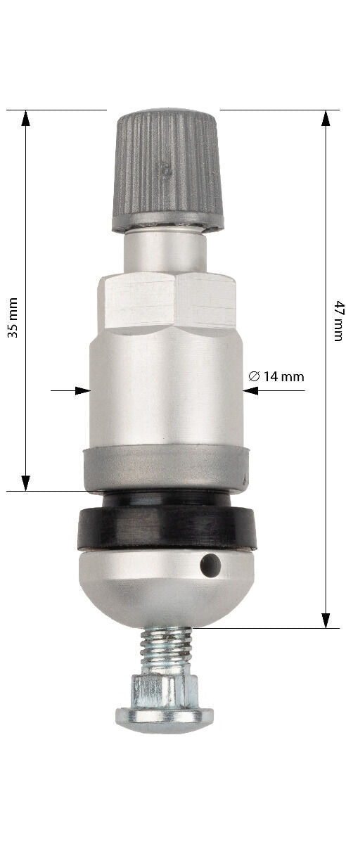 Kovový ventil pre senzor TPMS 562-3913