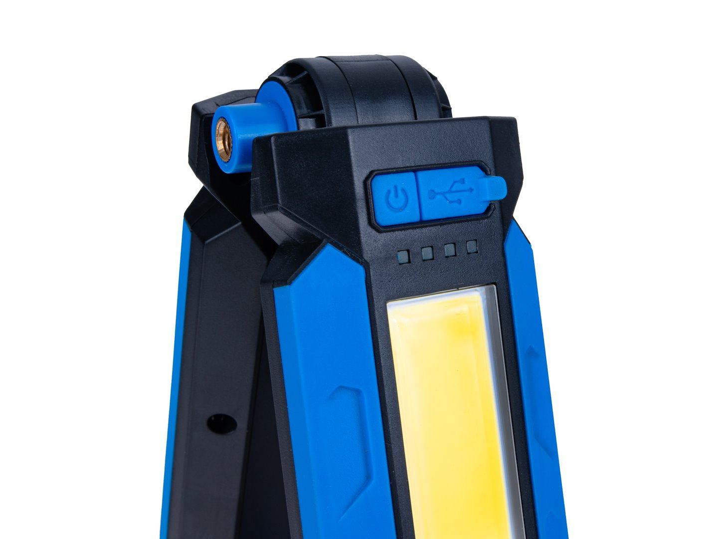 LED dielenská pracovná lampa 10W, 1000lm, s akumulátorom, skladacia Geko