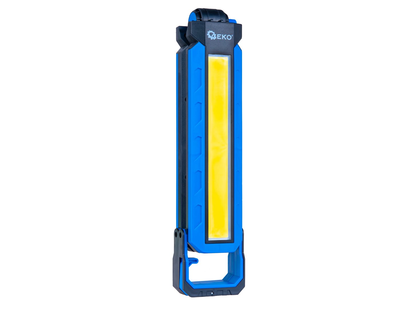 LED dielenská pracovná lampa 10W, 1000lm, s akumulátorom, skladacia Geko