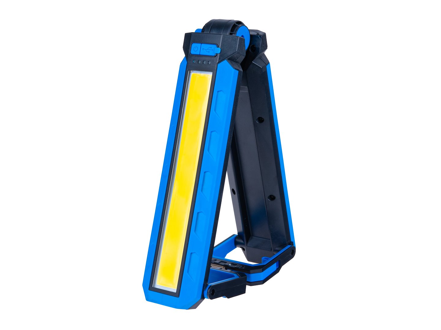 LED dielenská pracovná lampa 10W, 1000lm, s akumulátorom, skladacia Geko
