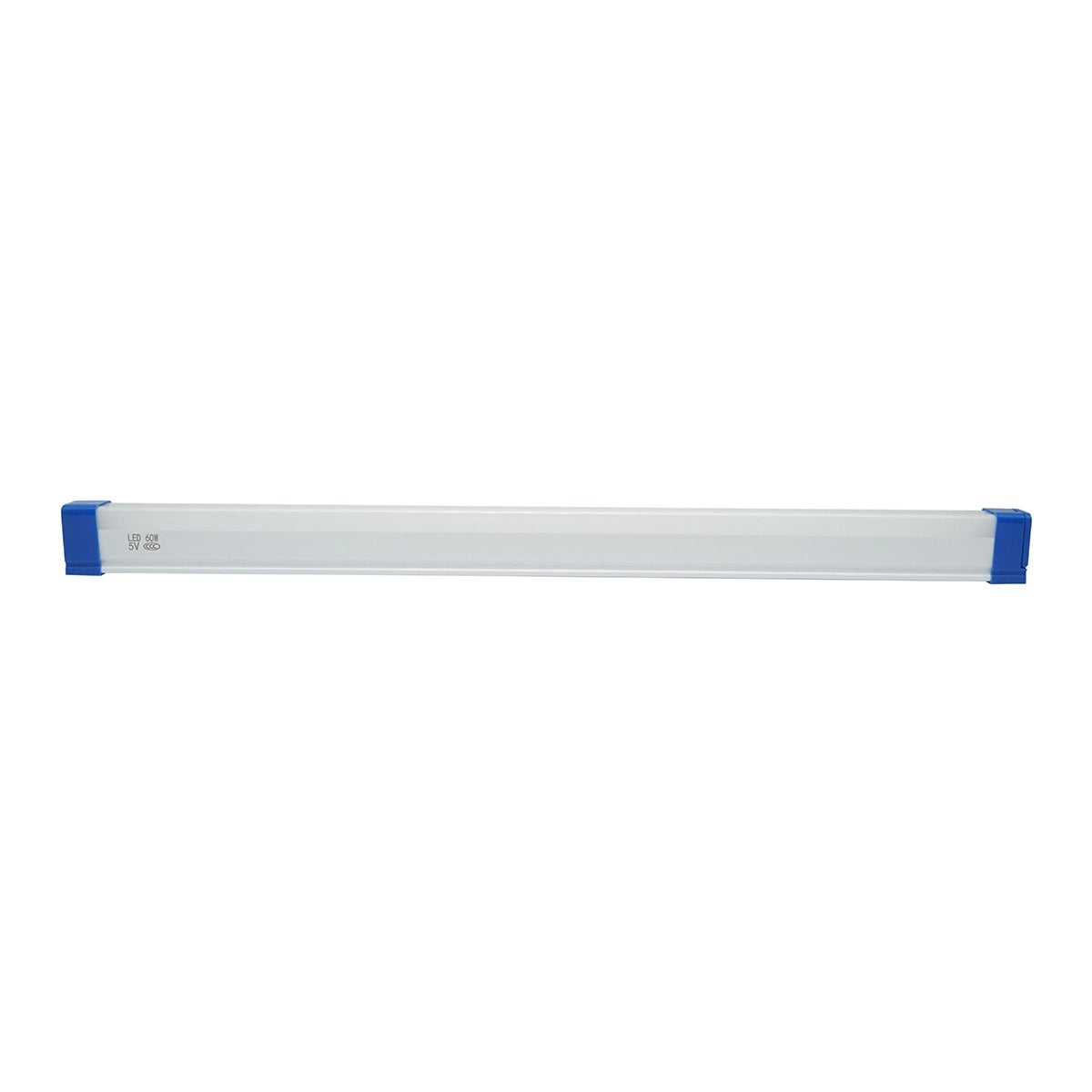 LED dielenská pracovná lampa 60W, 6500K, s magnetickým uchytením a nabíjateľným akumulátorom 3600mAh, 520 × 23 × 38mm, IP21