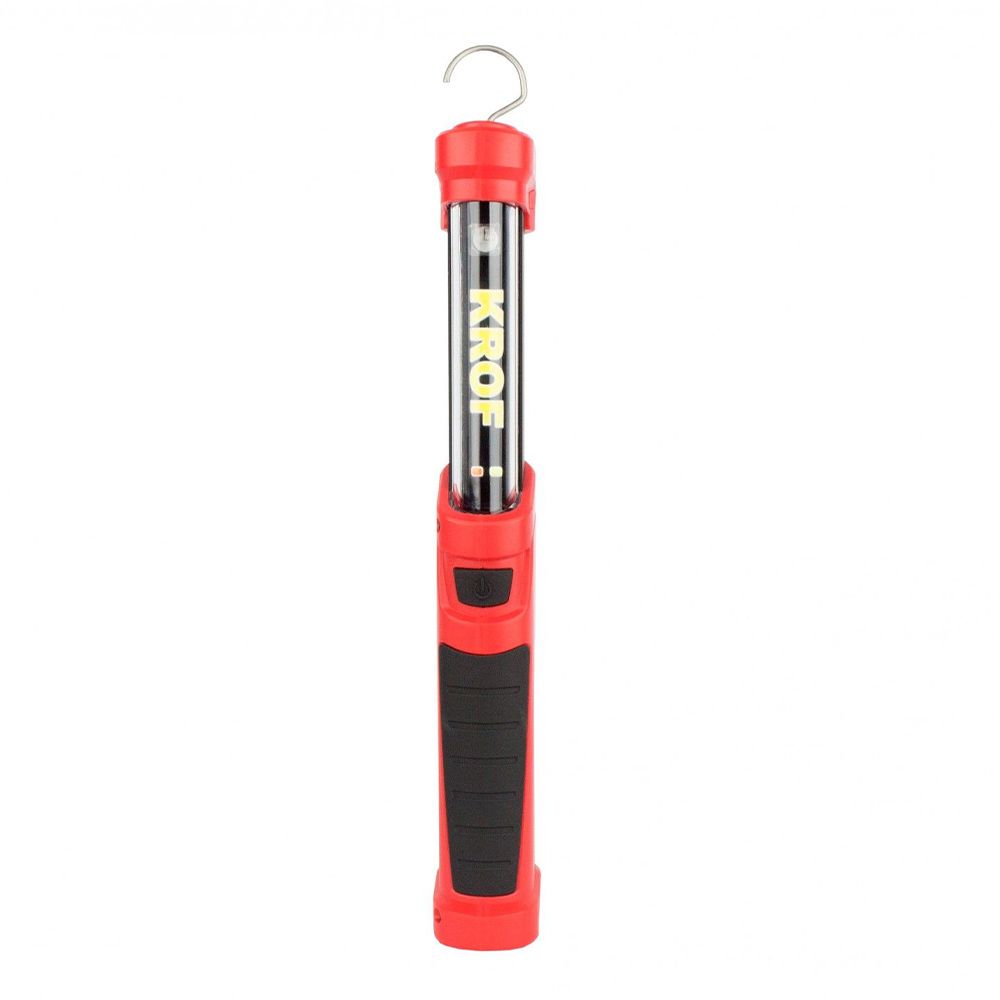 LED dielenská pracovná lampa s UV svetlom, nabíjateľná, 4W COB + 1W UV LED Kroftools