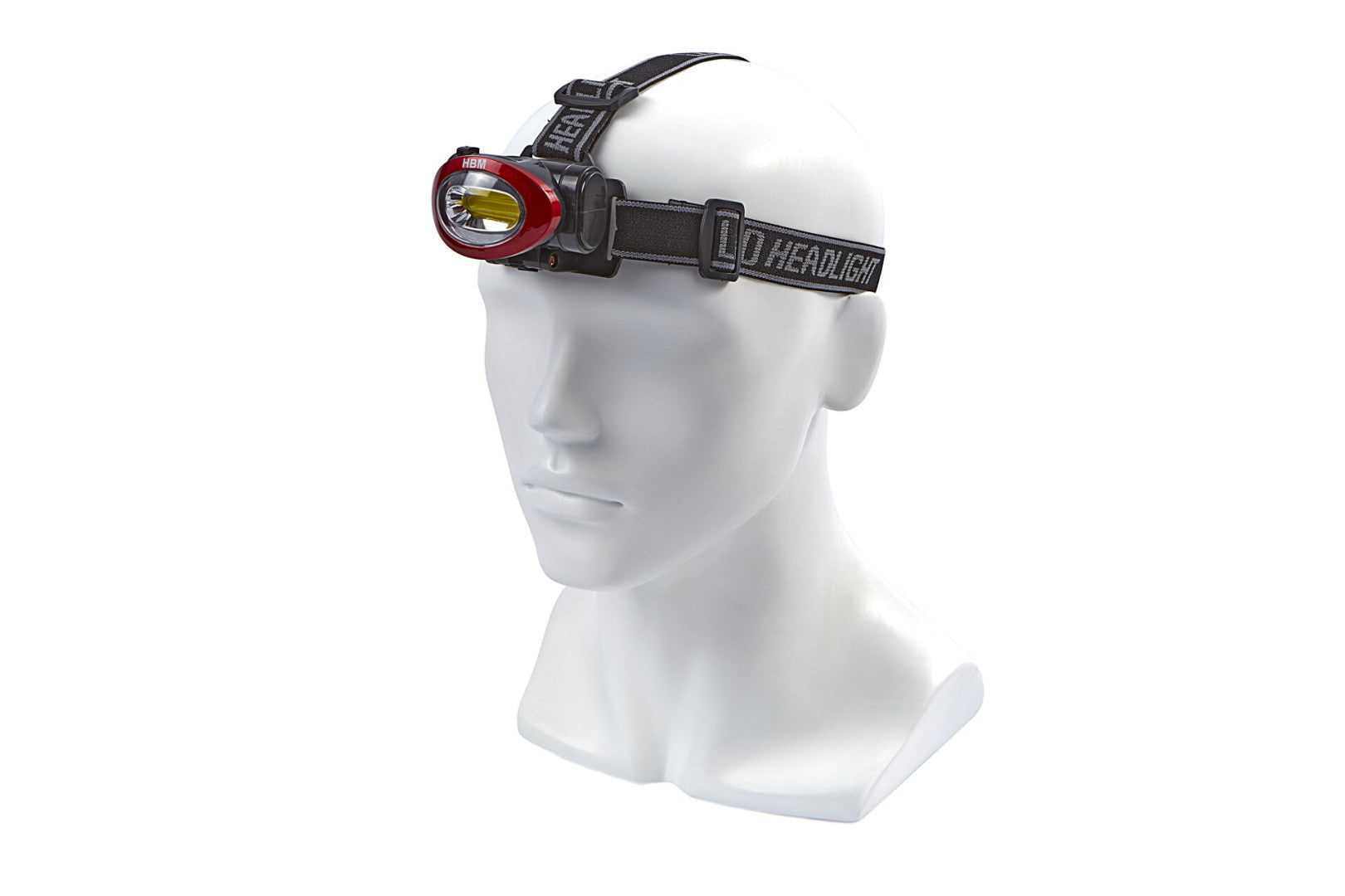 LED čelová lampa - čelovka, 3W, 120lm HBM