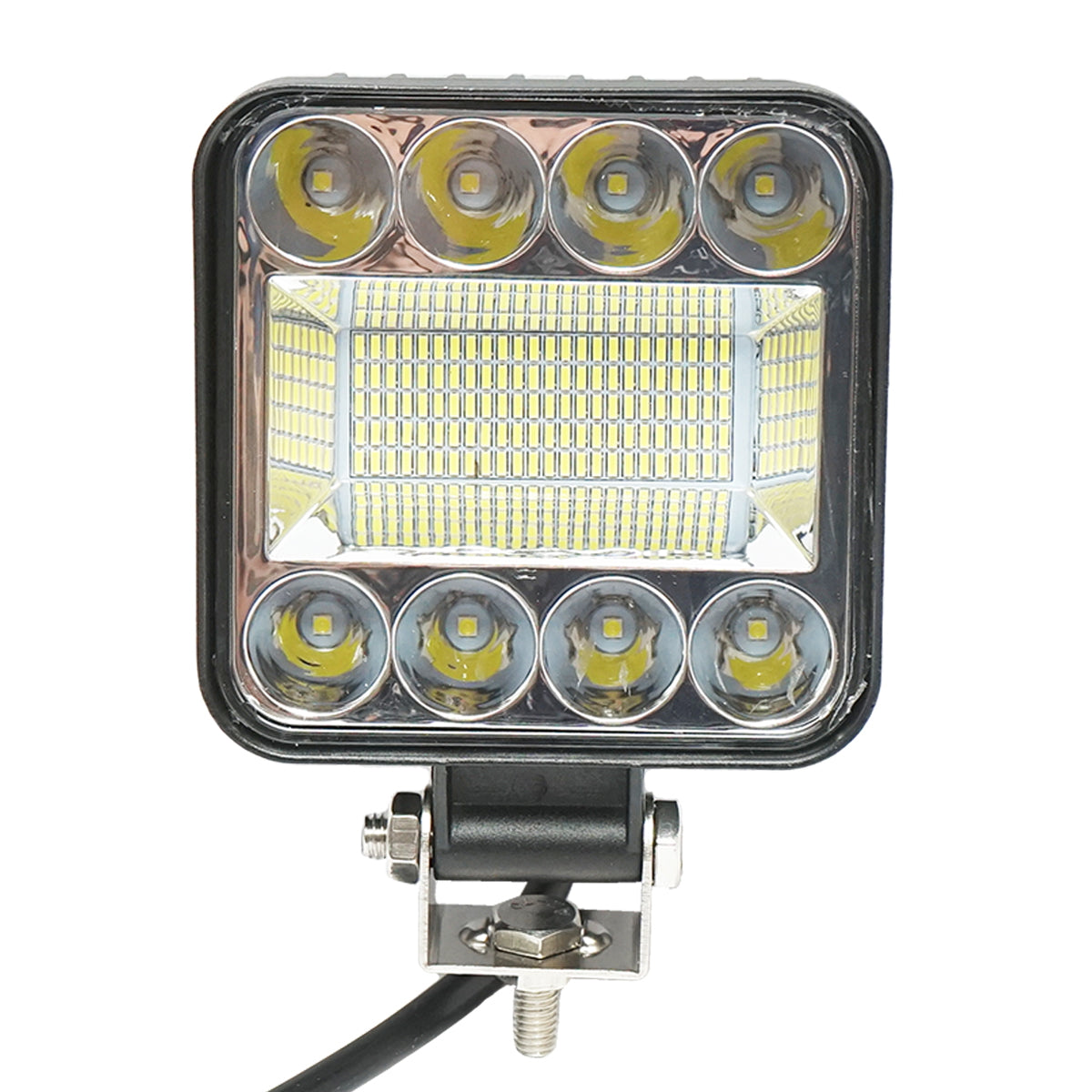 LED lampa - reflektor 128 LED 9-80V 6500K 103x48x103mm IP67 Breckner Germany