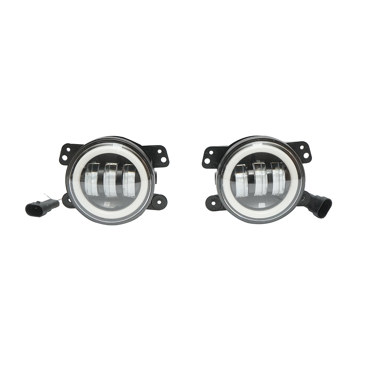 LED lampy, 6 žiaroviek 10-60V, 30W, sada 2ks, typ Angel Eyes, Breckner Germany