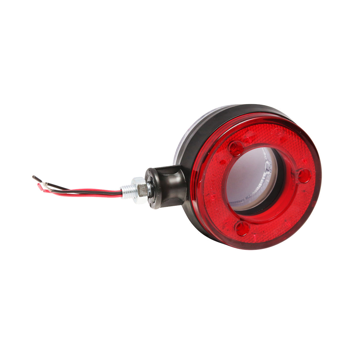 LED obrysové svetlo 12/24V na zrkadlo nákladného auta, červeno-biele FR0330RW Breckner Germany