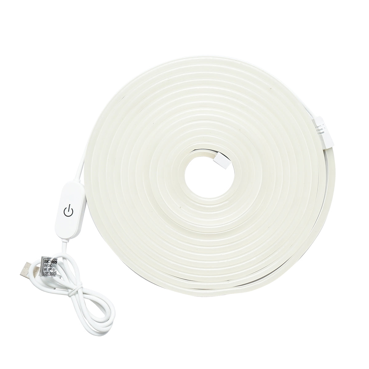 LED pásik 6500K, 5V, USB, 5m IP65 Breckner Germany