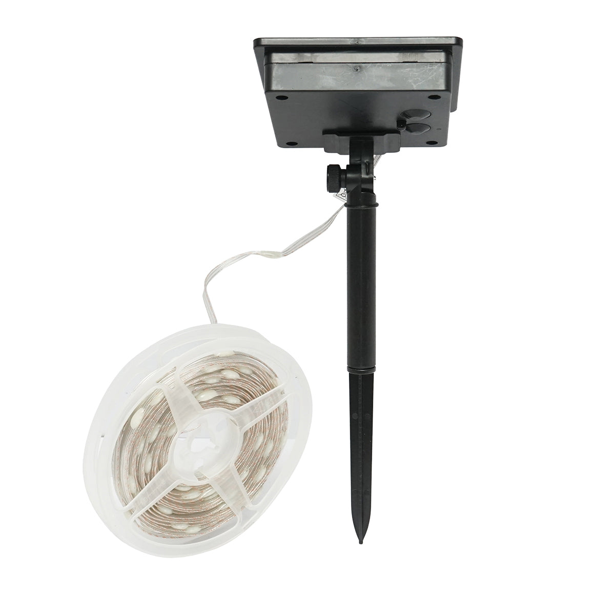 LED pásik so solárnym panelom 5V, 10m, diaľkové ovládanie, RGB+IC IP65 Breckner Germany