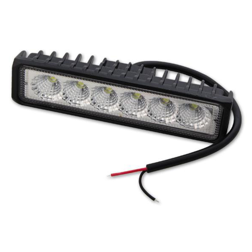 LED reflektor - rampa na auto 18V, 10 - 32V, 6 lediek