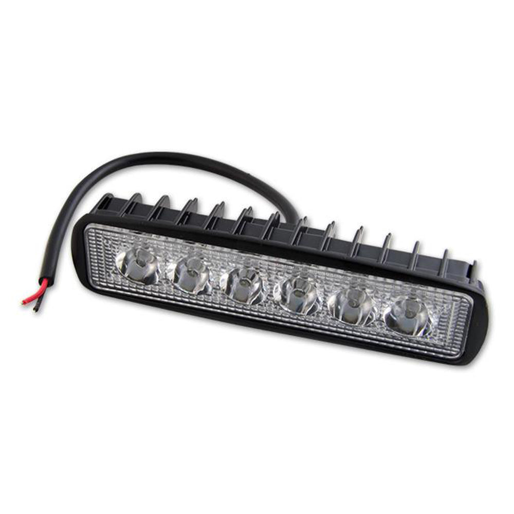 LED reflektor - rampa na auto 18V, 10 - 32V, 6 lediek
