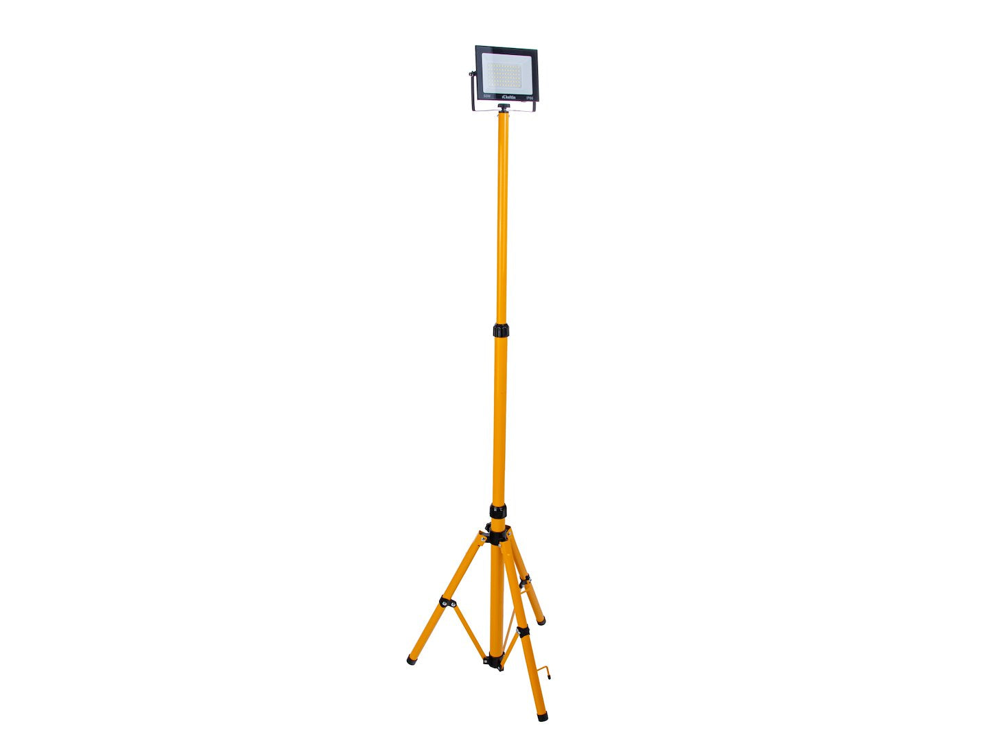 LED reflektor 50W, s nastaviteľným statívom 60 - 160cm, neutrálna biela 4500K, 4500lm, Geko