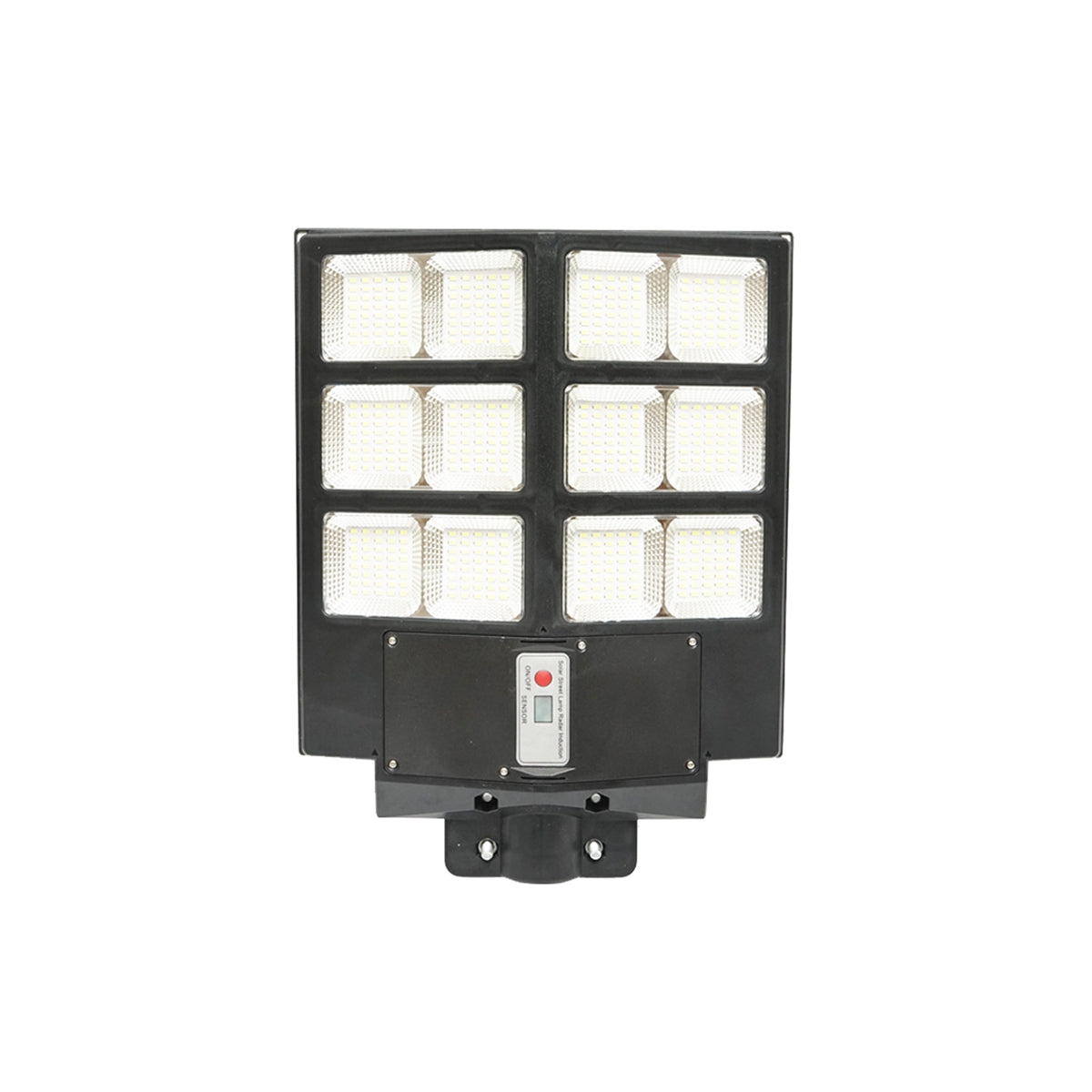 LED solárna lampa - pouličné osvetlenie 200W 6500K so solárnym panelom, diaľkovým ovládaním, pohybovým senzorom Breckner Germany