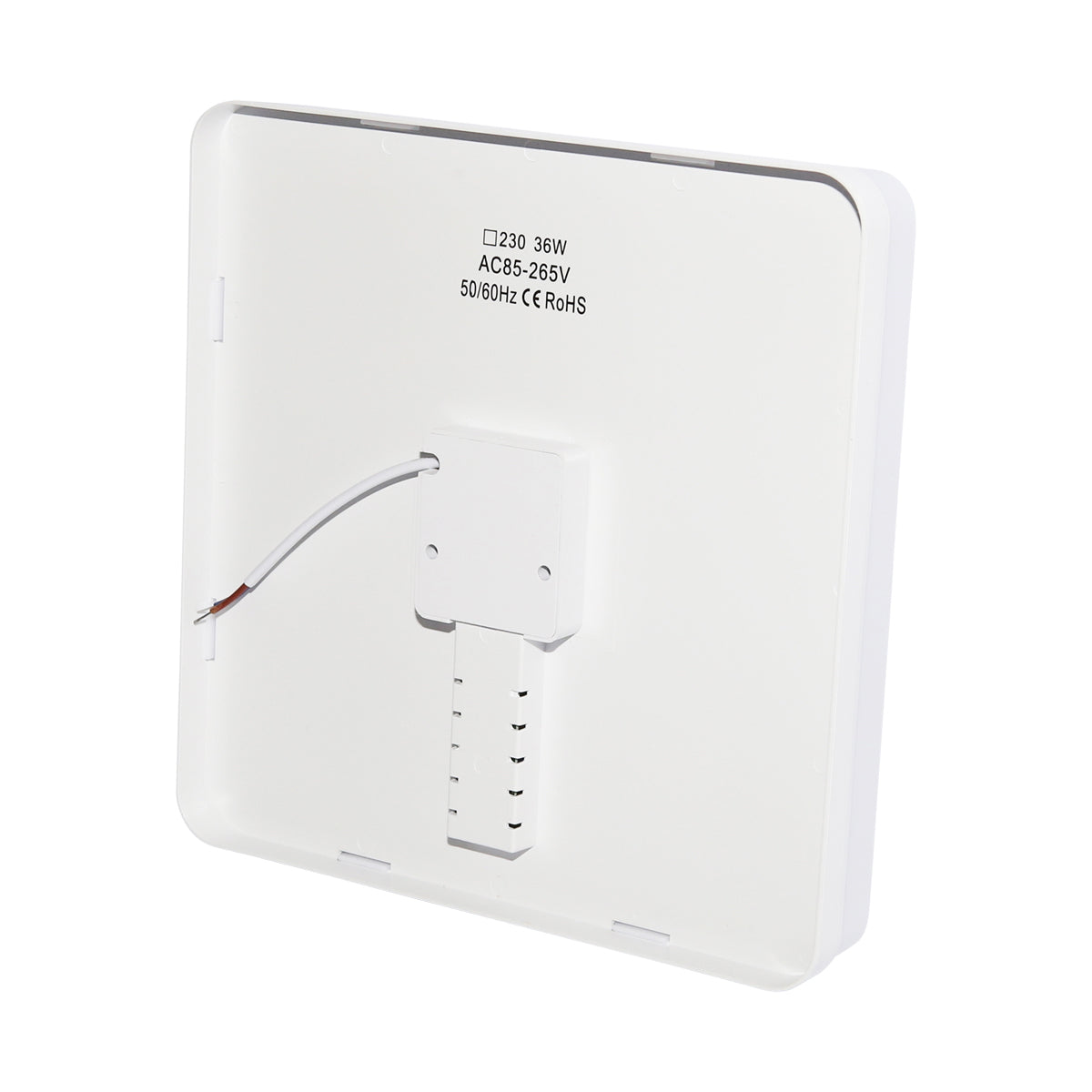 LED stropné svietidlo 36W, 220V, IP20, 230mm, štvorcové, interiérové/exteriérové, odolné voči vlhkosti Breckner Germany