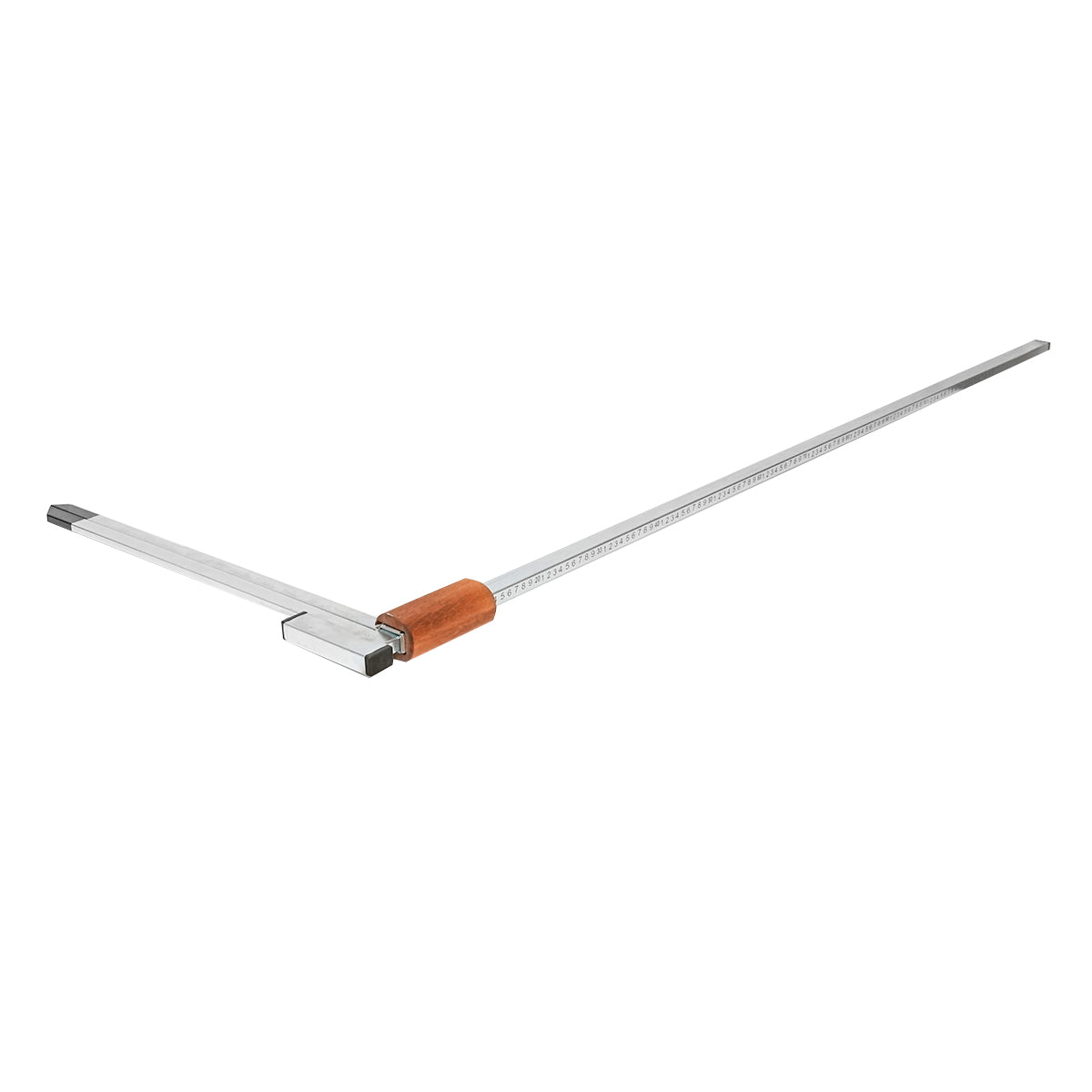 Lesnícka priemerka 1200mm kovová s drevenou rukoväťou