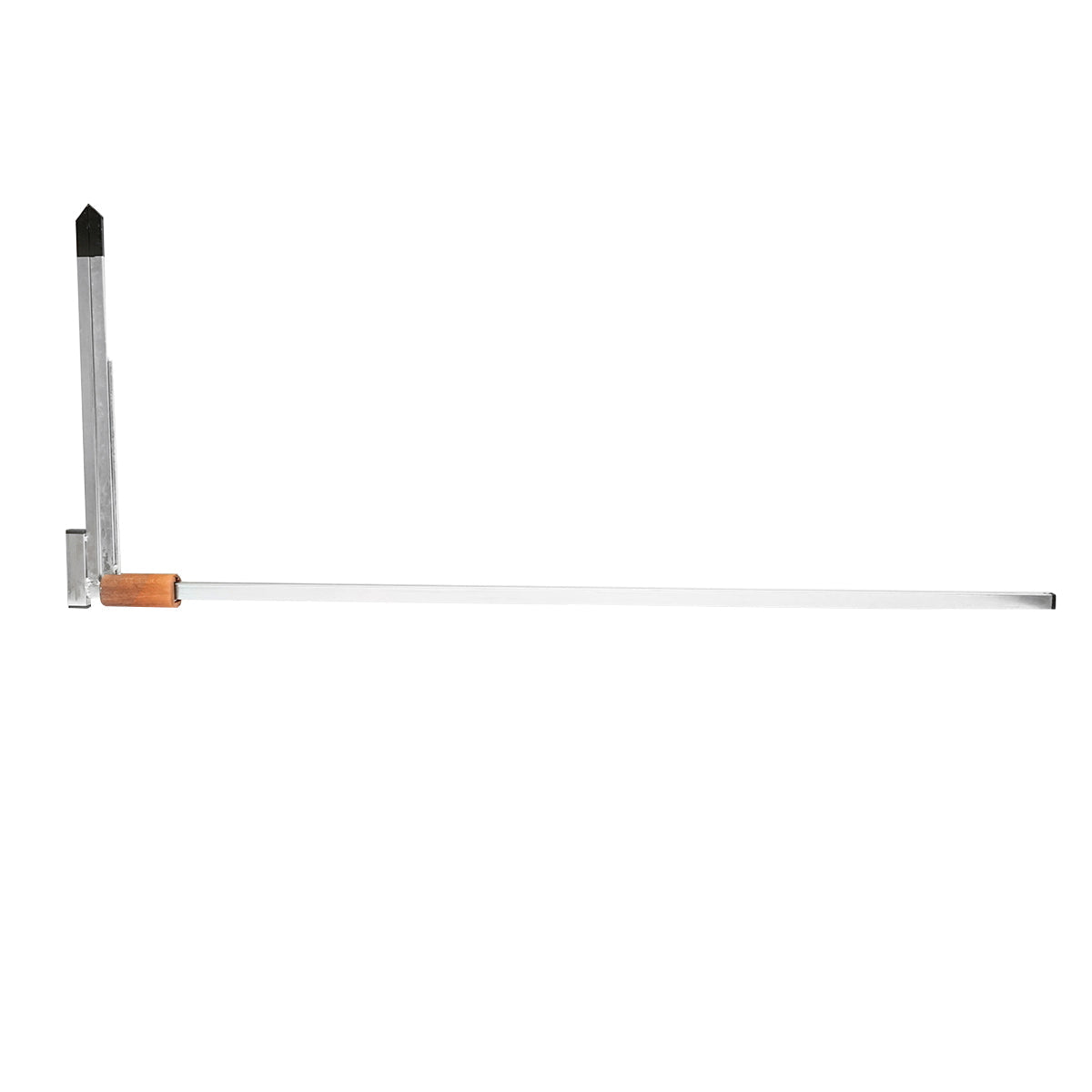 Lesnícka priemerka 1200mm kovová s drevenou rukoväťou