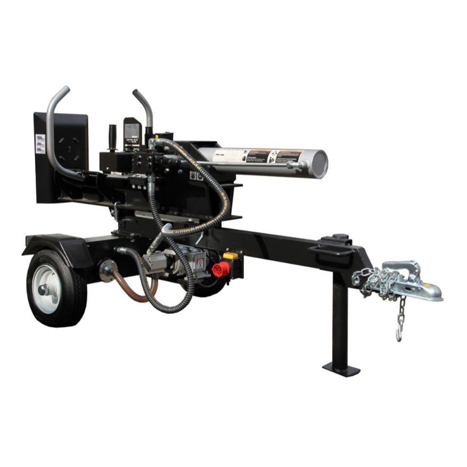 Elektrická horizontálna štiepačka dreva 22t