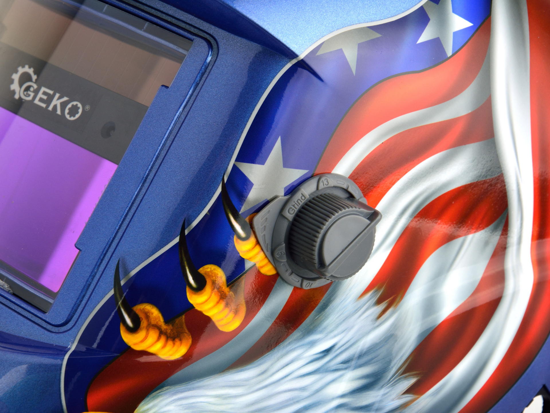 Zváracia maska s automatickým stmievacím filtrom Profi-Eagle Geko