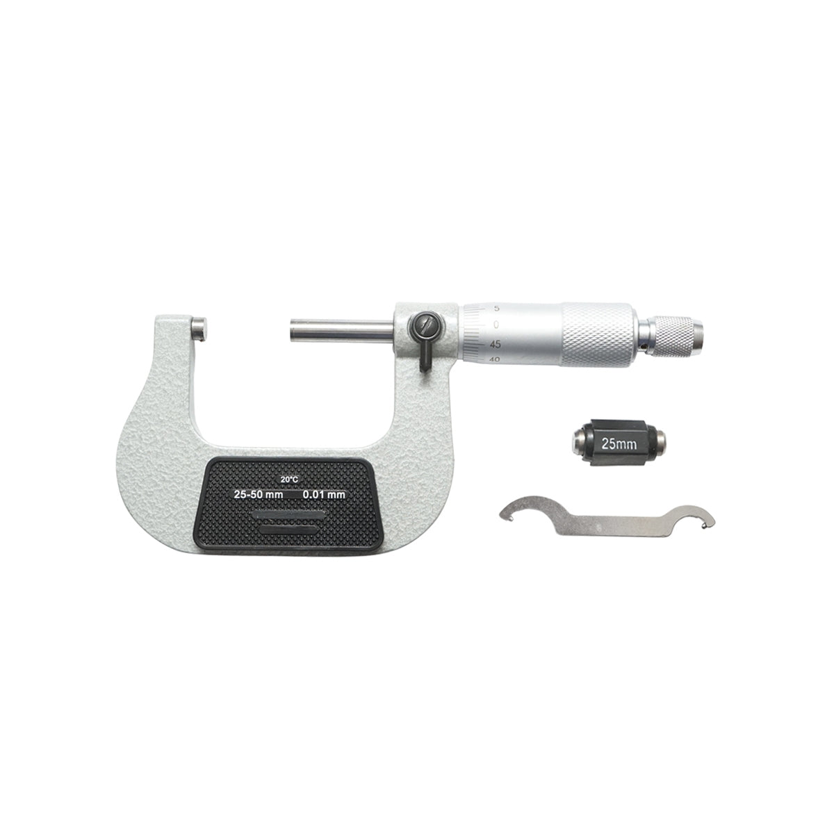 Mikrometer, smaltovaný, metrický, 25 - 50mm