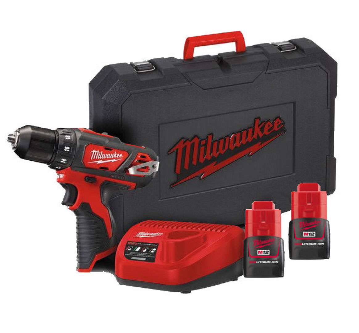 Akumulátorová vŕtačka - skrutkovač 12V, 2,0Ah Milwaukee