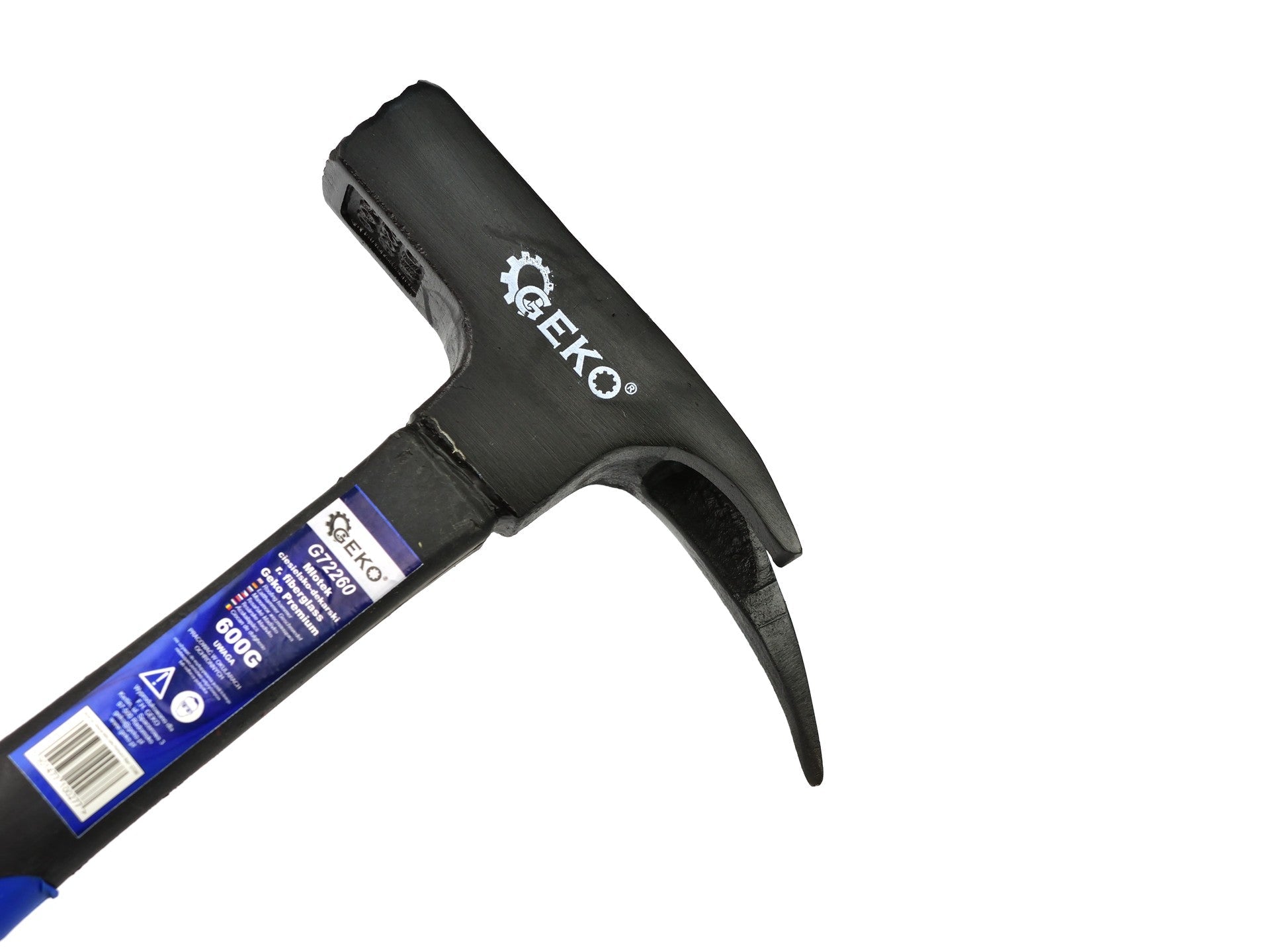 Tesárske kladivo s rúčkou z vlákna 600 g