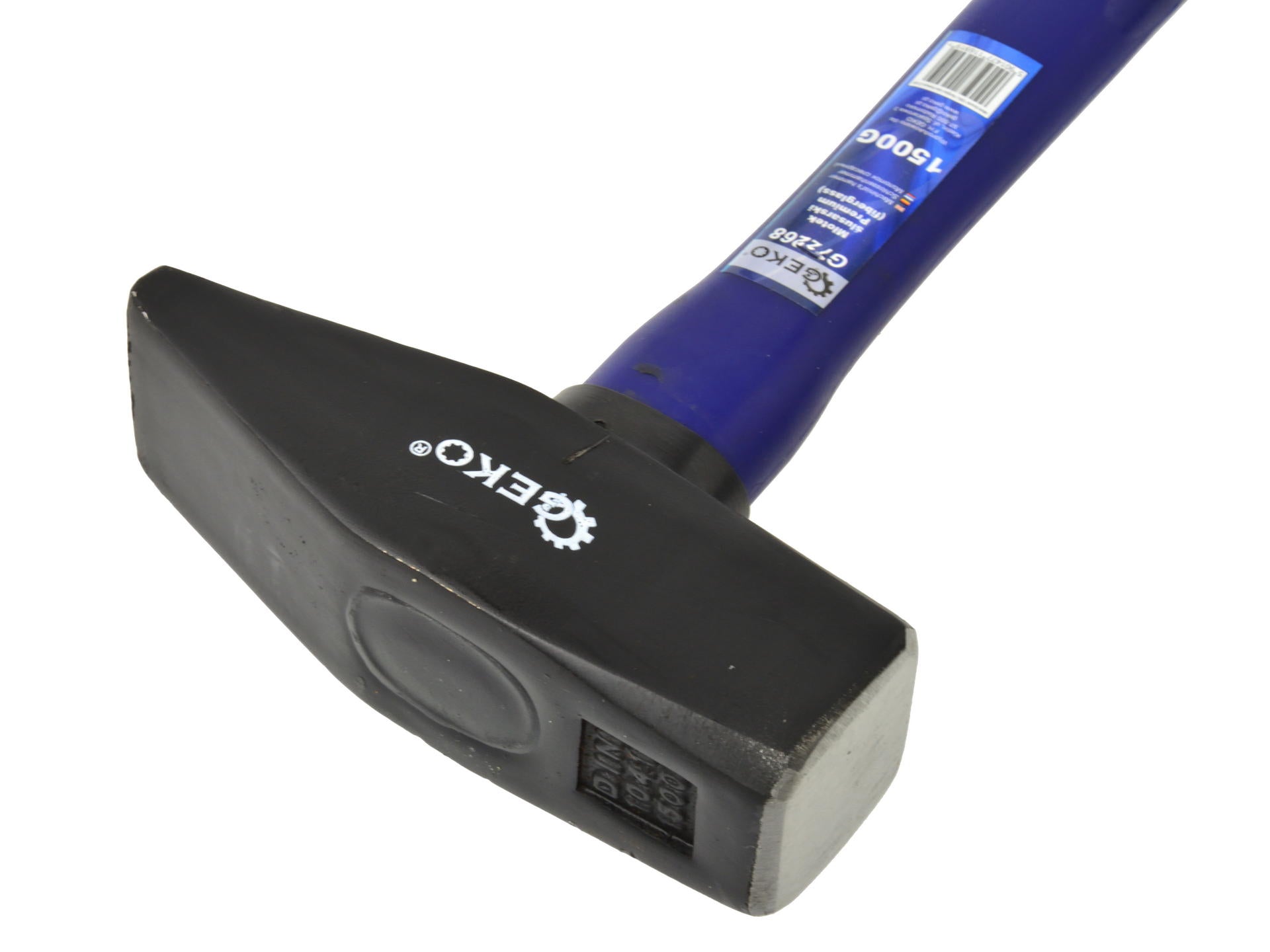 Kladivo s rukoväťou zo sklolaminátu 1500g Geko