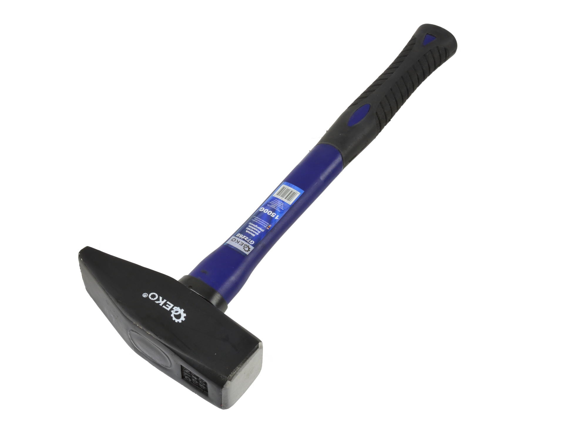 Kladivo s rukoväťou zo sklolaminátu 1500g Geko