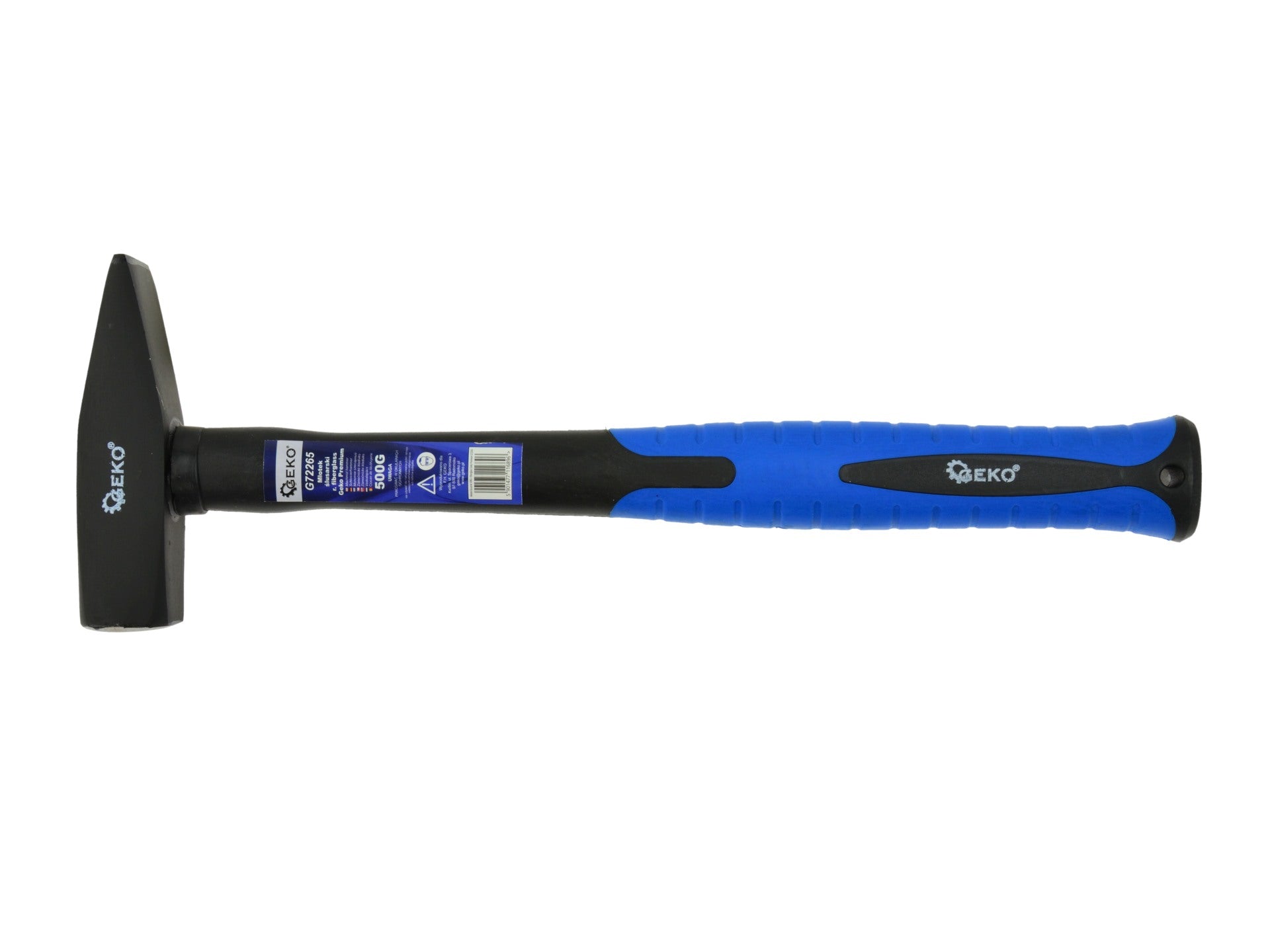 Kladivo s rukoväťou zo sklolaminátu 500g Geko