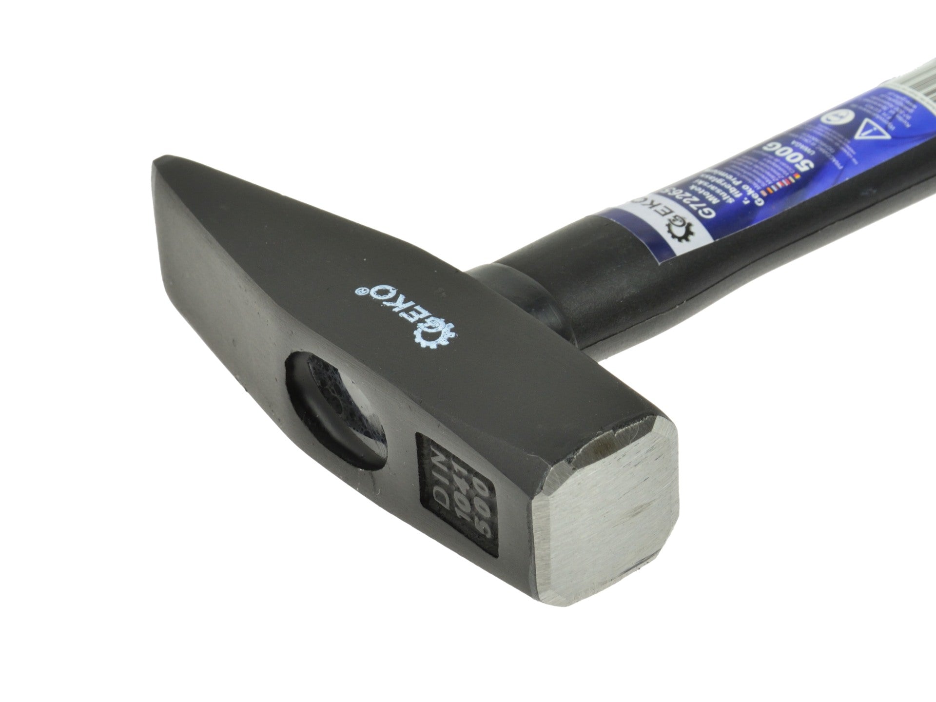 Kladivo s rukoväťou zo sklolaminátu 500g Geko